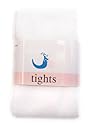 Winter warm baby girls tights in WHITE