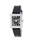 Le Chateau Women's Diamond Accented Leather Band Watch #1808LLEA_BLK
