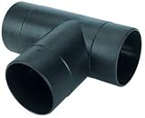 Magnate W1012 T's Dust Port - 3 Outer Diameter; 7-5/8 Length; 6 Width; 2-7/8 Height