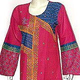 Cotton Kaftan Long Sleeve Party & Evening Dress Size S (kftn327)