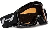 Hoven SEQUEL Snow Goggles - Black Gloss Frame and Bronze Chrome Lens