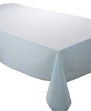 69"RND CHAMBRAY TABLECLOTH DUCKEGG