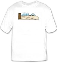 T-shirt with Egypt, tomb, polyhedron