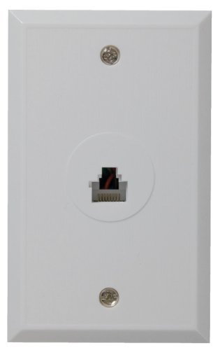 RCA RJ45 Wall Plate - White (TPH552R) On Sale