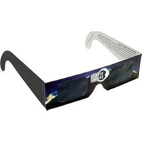 Eclipse Glasses - CE Certified Safe Solar Eclipse Glasses - Viewer and filters (5 Pack) - Annular Solar Eclipse 2012