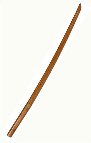 Slim Blade Bamboo Bokken Katana