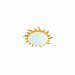 Philips 70614/06/48 Kidsplace Sun Flushmount Ceiling or Wall Light, Yellow