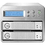 G-Technology G-SAFE 1TB Hot-Swappable External Hard Drive w/ RAID 1 for Add ....