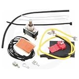 Symtec 210010 RR Thumb Warmer Kit with Flush Mount Round Rocker Switch for ATV... by Symtec