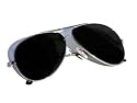 Neo Pilotenbrille Jackass + Silber Style mit Brillen Beutel