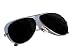  : Neo Pilotenbrille Jackass + Silber Style mit Brillen Beutel