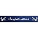 CitiRibbon Congratulations 5/8" (25 yds) Navy