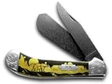CASE XX Yellowhorse Native Steel Grizzly Mountain Large Saddlehorn 1/25 Pocket Knife Knives