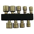 Best Way Tools 39522 1/4" Drive 9-Piece Metric Nutsetter Set