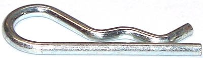 .177 X 3 3/4 Hitch (Bridge) Pins / Steel / Zinc / 500 Pc. Carton