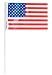 USA Plastic Flags (144 pc)