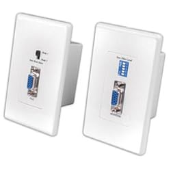 Vanco 120921 S-VGA over Category 5e Cable Wall Plate Extender