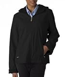 High Quality Ladies' Impulse Faux Fur Hooded Jacket - Black