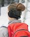 180s Stretch Tech Fleece Ear Warmer - Black