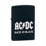 31gjfSFYNoL. SL160  Zippo Black Matte, AC/DC Back in Black |Zippo ZI24279