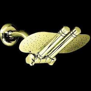 Showerheads Gold Solid Brass, Shower Head 98 Fine Mist Jets