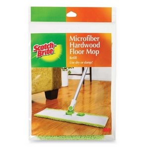 Hardwood Floor Mop Refill, Microfiber