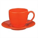 Waechtersbach Effect Glaze Orange Peel Breakfast Cup