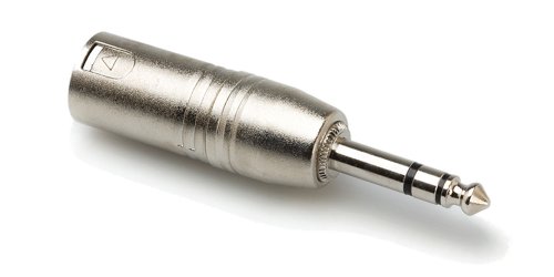 Hosa GXP246 XLR Male To 1/4 TRS Adaptor