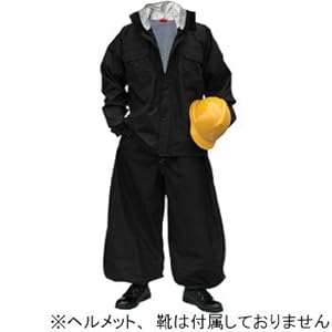 【クリックで詳細表示】黒豹 鳶合羽 ブラック/LL W-2400