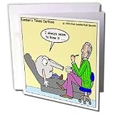 Londons Times Funny Medicine Cartoons - Whistleblower - Greeting Cards-12 Greeting Cards with envelopes