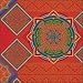 Gift Wrap: Red Celtic Knots