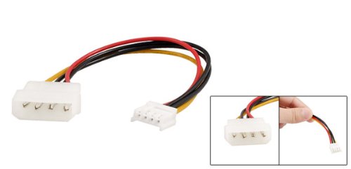 4-pin to 4 Pin PC Cooling Fan Socket Adapter Extension Power Cable