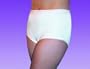 Women's Safe and Dry Waterproof Underwear with Integrated Absorbent Core (Small, White)
