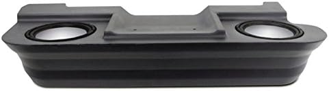 UNLOADED MTX Thunderform Subwoofer Enclosure for Dodge RAM EXTRA &amp; QUAD Cab Pickup 1994-2001 (CHARCOAL) for 2-10" Subs