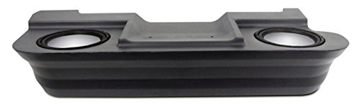 UNLOADED MTX Thunderform Subwoofer Enclosure for Dodge RAM EXTRA & QUAD Cab Pickup 1994-2001 (CHARCOAL) for 2-10" Subs