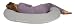 Snoogle Chic Jersey - Snoogle Replacement Cover with Zipper for Easy Use - 100% Cotton Knit - Heather Gray