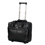 Victorinox Swiss Army Architecture 2.0 Rolling Parliament Wheeled Expandable Brief Leather