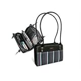 Pacific Design Chloe Dao Mobile Technology Handbag for Nintendo DS Lite/PlayStation Portable - Blue/ Red Stripe