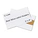 (Price/PK)Peel and Stick Repositionable Label Holders, 3 x 5, Clear, 50 per Pack