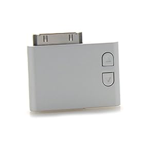 STYLZ Silver iPirate FM transmitter for iPod.