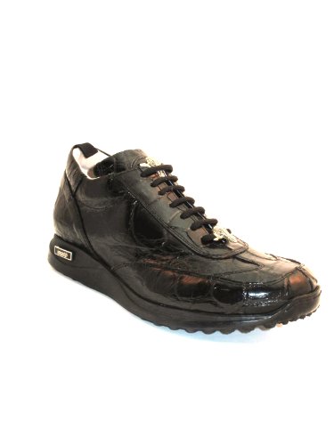 Mauri Men's Sneakers 8932 Black Alligator product image