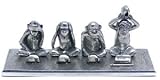 Jac Zagoory Pen Stand Write No Evil - 4 Monkeys Stand - JZ-PH75