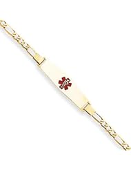 7 Inch 14k Gold Medical Jewelry Bracelet