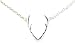 Antlers Necklace, Silver-tone Deer Reindeer Jewelry, Rustic Antler Pendant