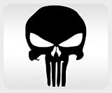 Punisher Black Sticker Decal