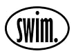 BaySix Swim. Car Magnet