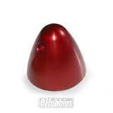 Du-Bro 747 6 mm Red Anodized Aluminum Prop Nut by Du-Bro Products