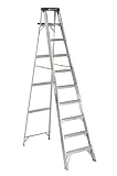 Louisville AS3010 Aluminum Stepladder 10-Foot, Duty Rating 300lbs,