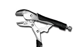 Black Rhino 00176 10-Inch Straight Locking Pliers