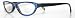 JIMMY CRYSTAL Women's Blue Reading Glasses SWAROVSKI